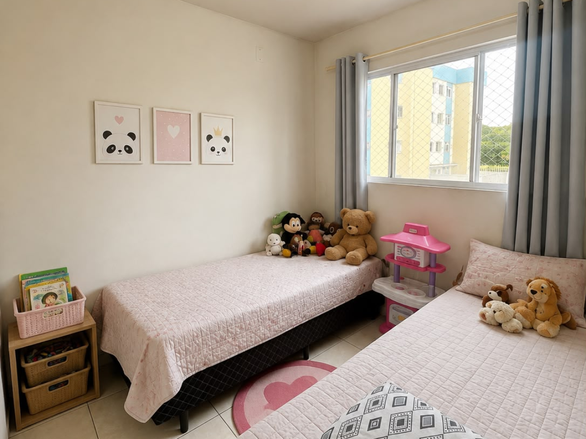 Residencial Vila Real, São defende, 2 quartos