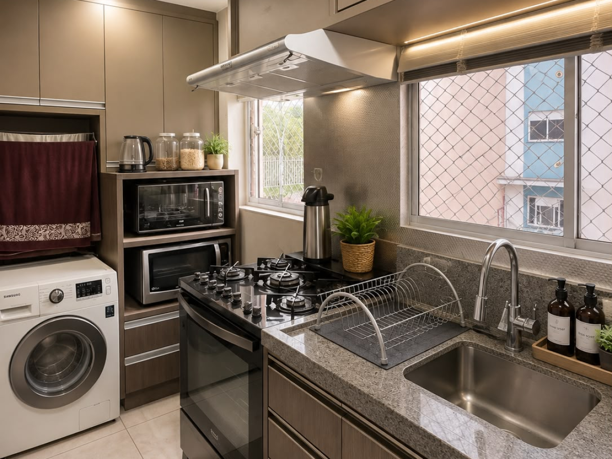 Residencial Vila Real, São defende, 2 quartos