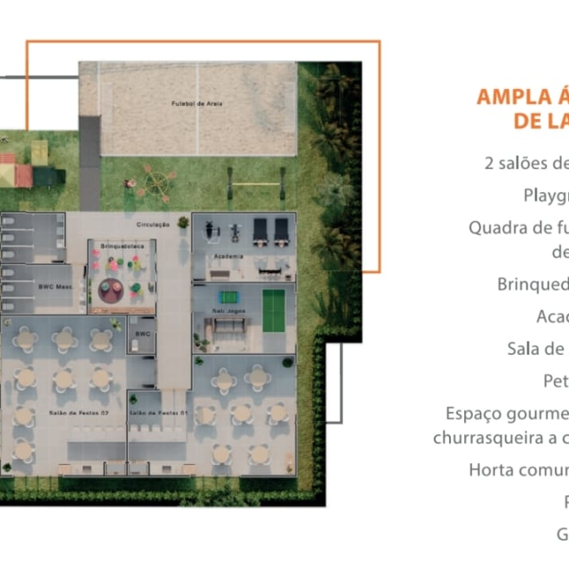 Residencial São Francisco, São Francisco, 2 quartos